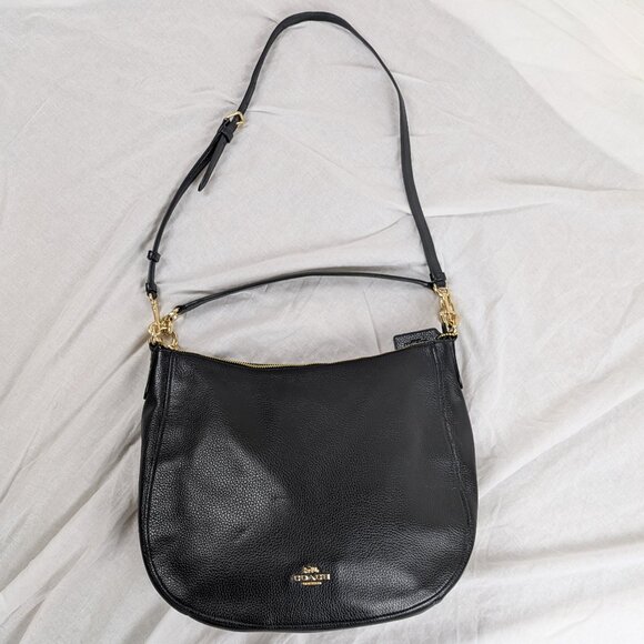 Coach Black Elle Hobo Bag - Picture 2 of 10